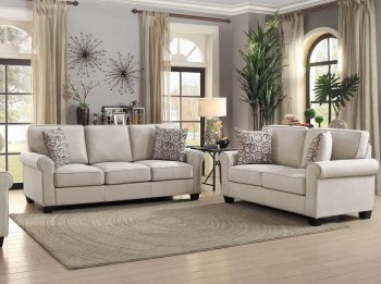 Selkirk Sofa Bed 9938SN in Sand by Homelegance w/Options [HESB-9938SN-Selkirk]