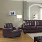 Mellisa Modern Sofa Bonded Leather w/Optional Loveseat & Chair