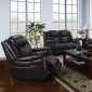 Brown Leather Modern Moreno Motion Sofa & Loveseat Set w/Options