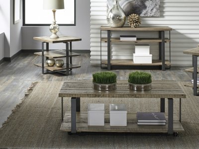 Baja Coffee Table & 2 End Tables 214-OT 3Pc Set by Liberty