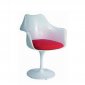 DC221 Set of 4 Dining Chairs in White & Red by At Home USA