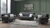 U4422 Sofa in Gray Velvet by Global w/Options