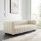 Conjure Sofa in Beige Fabric by Modway w/Options