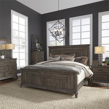 Artisan Prairie 5Pc Bed Set 823-BR-QPB in Aged Oak by Liberty [LFBS-823-BR-QPB-Artisan Prairie]