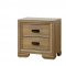 Renee CM7660 5Pc Bedroom Set in Natural Finish w/Options