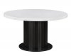 Sherry Dining Table 115490 in Rustic Espresso & White by Coaster