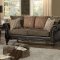 Thibodaux Sofa 8233TT in Brown Fabric by Homelegance w/Options