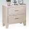 Tyler Bedroom 5Pc Set in White by Acme w/Optional Casegoods