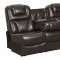 Warnerton Power Motion Sofa 75407 Chocolate by Ashley w/Options