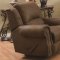 Sir Rawlinson Motion Sofa 650151 in Brown Coated Microfiber