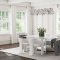 Emery Dining Set 5Pc 108091 in Mirror by Coaster w/Options