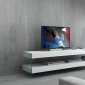 Cloud TV Base in White High Gloss by J&M