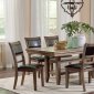 Bustamante Dining Set 5Pc 107641 in Drifted Sand by Coaster