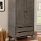 Lennart CM7386GY-MO 5Pc Bedroom Set in Gray w/Options