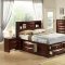 Light Cherry Finish Modern Bedroom