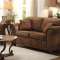 Corvallis Sofa 8405BJ in Brown by Homelegance w/Options