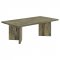 Andando Coffee Table 3Pc Set 708498 in Mango Brown by Coaster