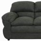 Sage Fabric Contemporary Sofa & Loveseat Set w/Options