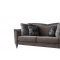 UFM801 Sofa in Grey Velvet Fabric by Global w/Options