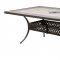 Charissa CM-OT2125-T Outdoor Patio Dining Table w/Options