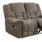 U101 Motion Sofa in Taupe Fabric by Global w/Options