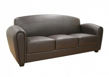 Sally Sofa in Brown Bycast Leather by Wholesale Interiors [WIS-Sally]