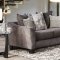 Jena Sofa SM5159 in Gray Chenille Fabric w/Options