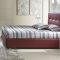 Modern Bedroom w/Red Leatherette Storage Bed & Optional Items