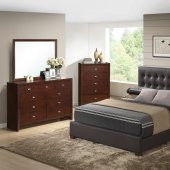 8101-Carolina Bedroom 5Pc Set in Brown by Global w/Options