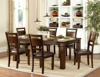 Finnian 2608-78 Dining Table by Homelegance w/Options [HEDS-2608-78 Finnian]