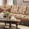 Cassandra Sectional Sofa SM6408 in Brown Chenille w/Options