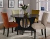 Castana Dining Set 5Pc 101661 Cappuccino w/Optional Color Chairs