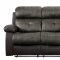 Acadia Motion Sofa 9801BR in Brown by Homelegance w/Options