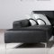 1063 Sectional Sofa in Black Leatherette by VIG