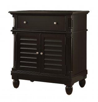 Havisham 4687BLK Cabinet in Black by Homelegance