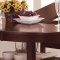 Deco Cherry Finish Contemporary Dinette w/Enclosed Storage Table