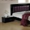 Moon Black & Purple 5Pc Bedroom Set by VIG w/Options