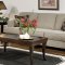 Soprano Beige Fabric Sofa & Loveseat Set w/Optional Chair