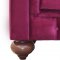 Chester Sofa in Burgundy Fabric by Casamode w/Options