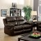 Listowel Reclining Sofa CM6992 in Brown Leather Match w/Options