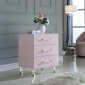 Anastasia Side Table 833 in Pink Lacquer by Meridian