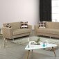 Astoria Sofa Bed & Loveseat Bed Set in Beige by Empire w/Options