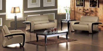 Zabby Sofa in Bonded Leather Match w/Optional Loveseat & Chair [ADS-Zabby]