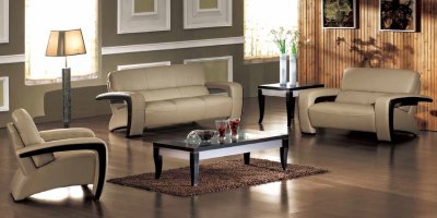 Zabby Sofa in Bonded Leather Match w/Optional Loveseat & Chair