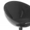 Black or White Color Contemporary Swivel Club Chair