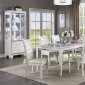 Allura 7Pc Dining Set 1916W in White by Homelegance