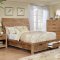 Dion Bedroom CM7361 in Weathered Light Oak w/Options