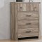 Adelaide 5Pc Bedroom Set 223101 - Rustic Oak - Coaster w/Options