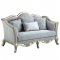 Qunsia Sofa LV01117 in Light Gray Linen by Acme w/Options