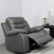 Nova Motion Sofa & Loveseat 602531 in Dark Gray by Coaster